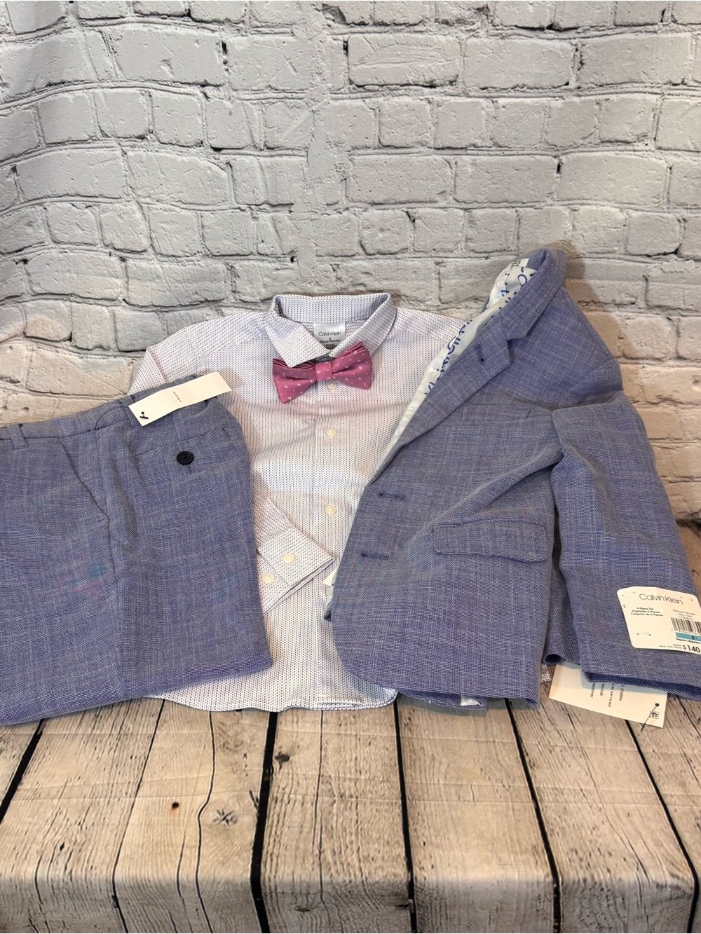 Calvin Klein Boy’s 3 Piece Suit